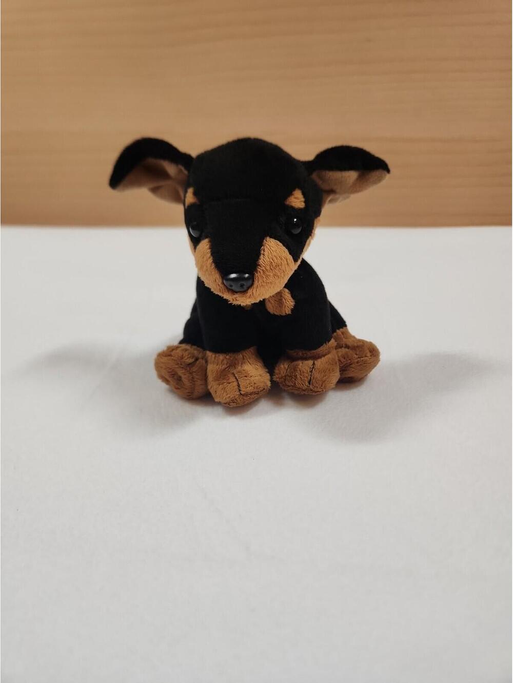 Nintendogs Puppy Dog 6" Mini Black Brown Plush Nintendo